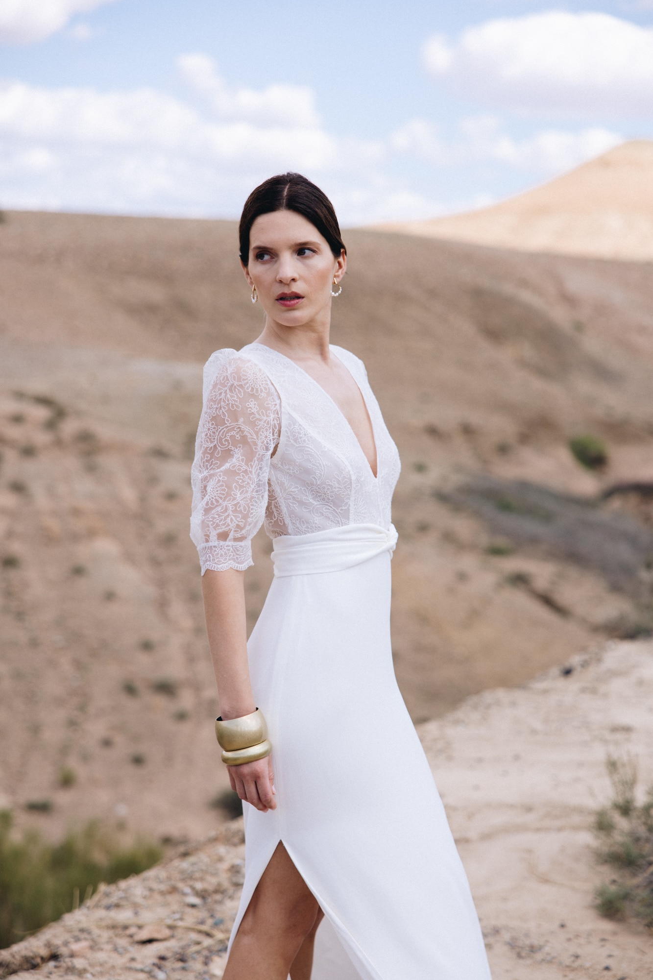 <h2>Une robe imaginée pour une seule femme</h2>